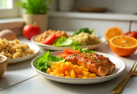 Healthy ADA Diet Meal for Type 2 Diabetes