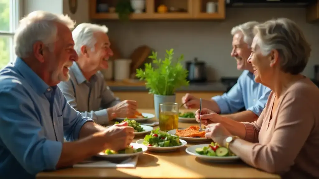 People enjoying healthy ketogenic meals for diabetes success
